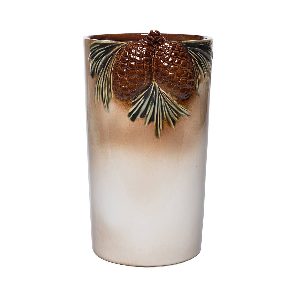 Christmas Pinecone Container
