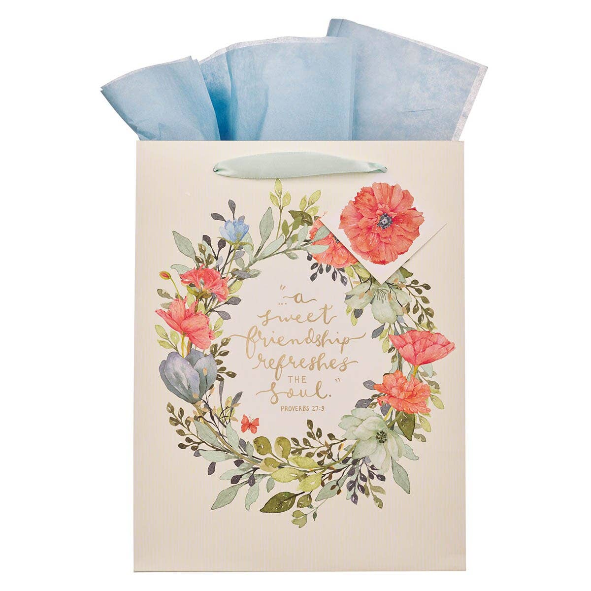 Gift Bag LG Portrait Sweet Friendship Prov. 27:9