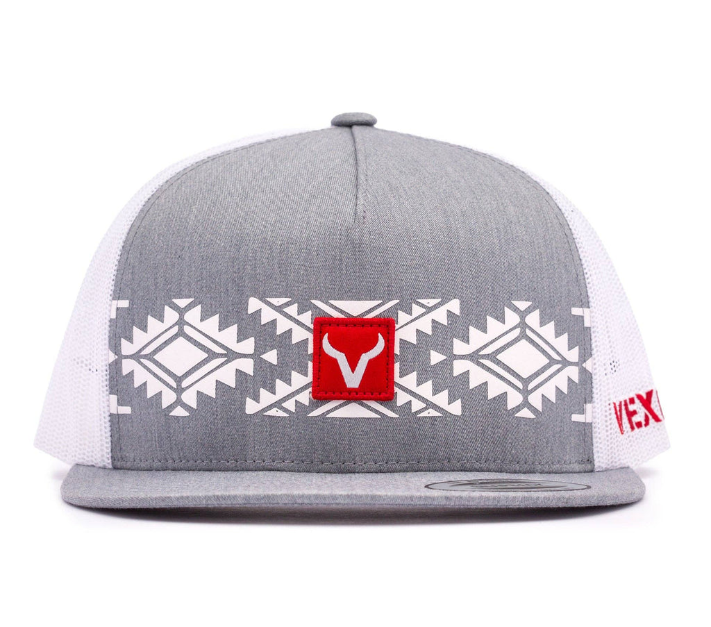 The Baller - Heather Grey/White Mesh