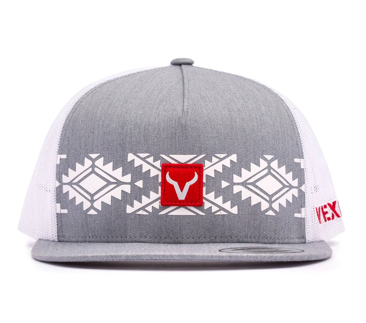 The Baller - Heather Grey/White Mesh