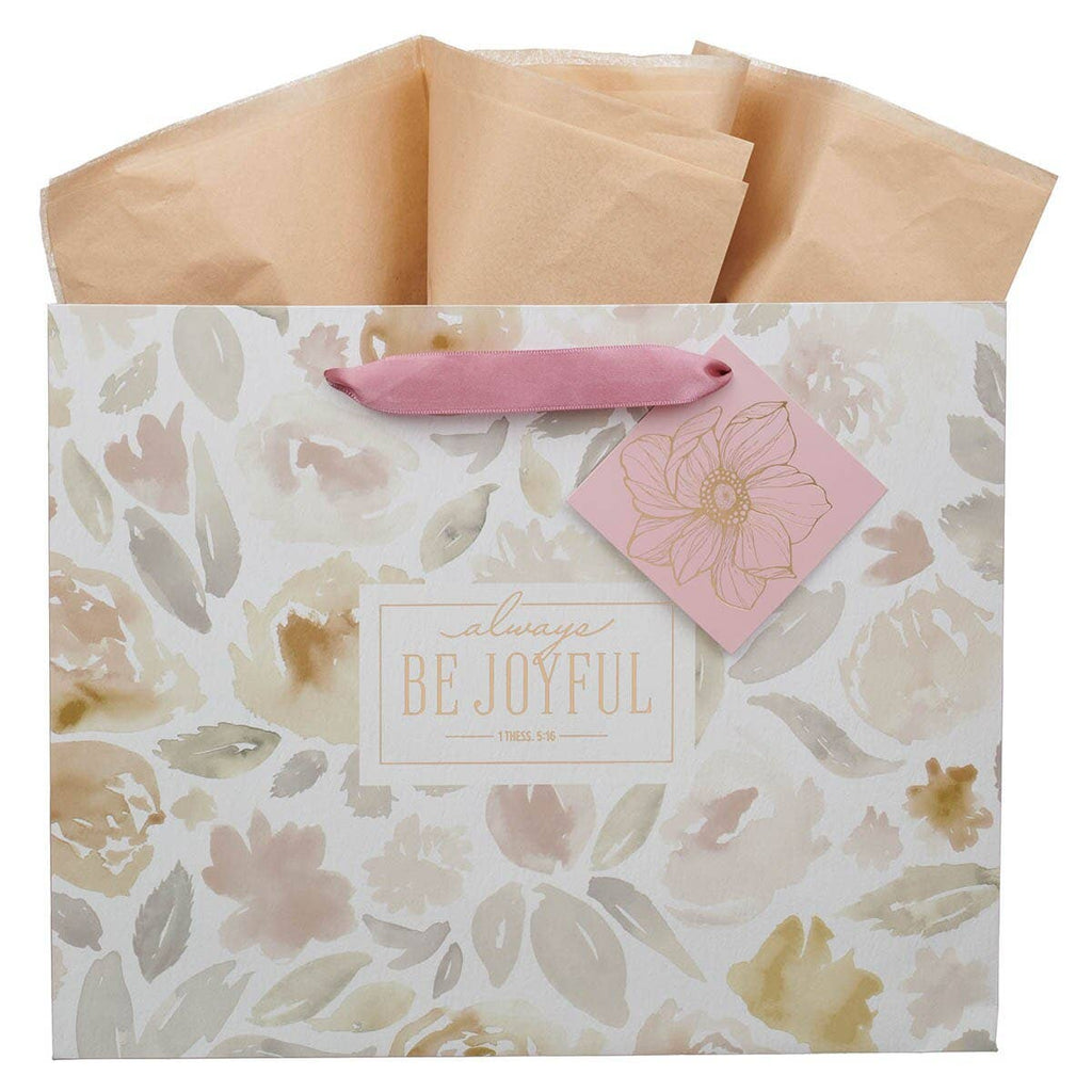 Gift Bag LG Landscape Be Joyful 1 Thess. 5:16