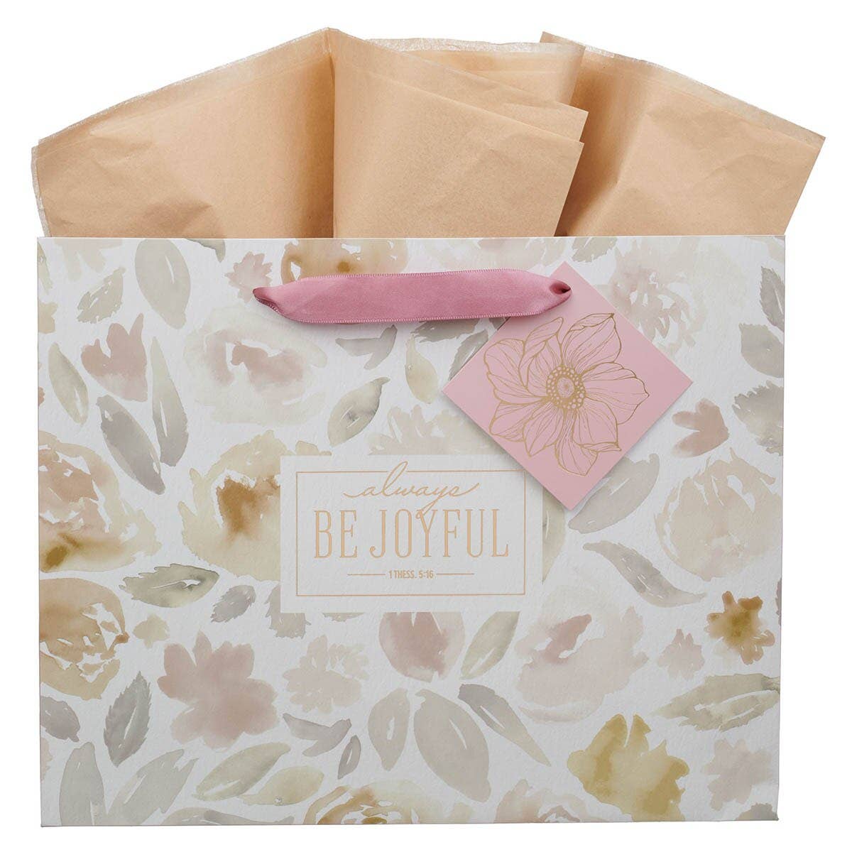 Gift Bag LG Landscape Be Joyful 1 Thess. 5:16