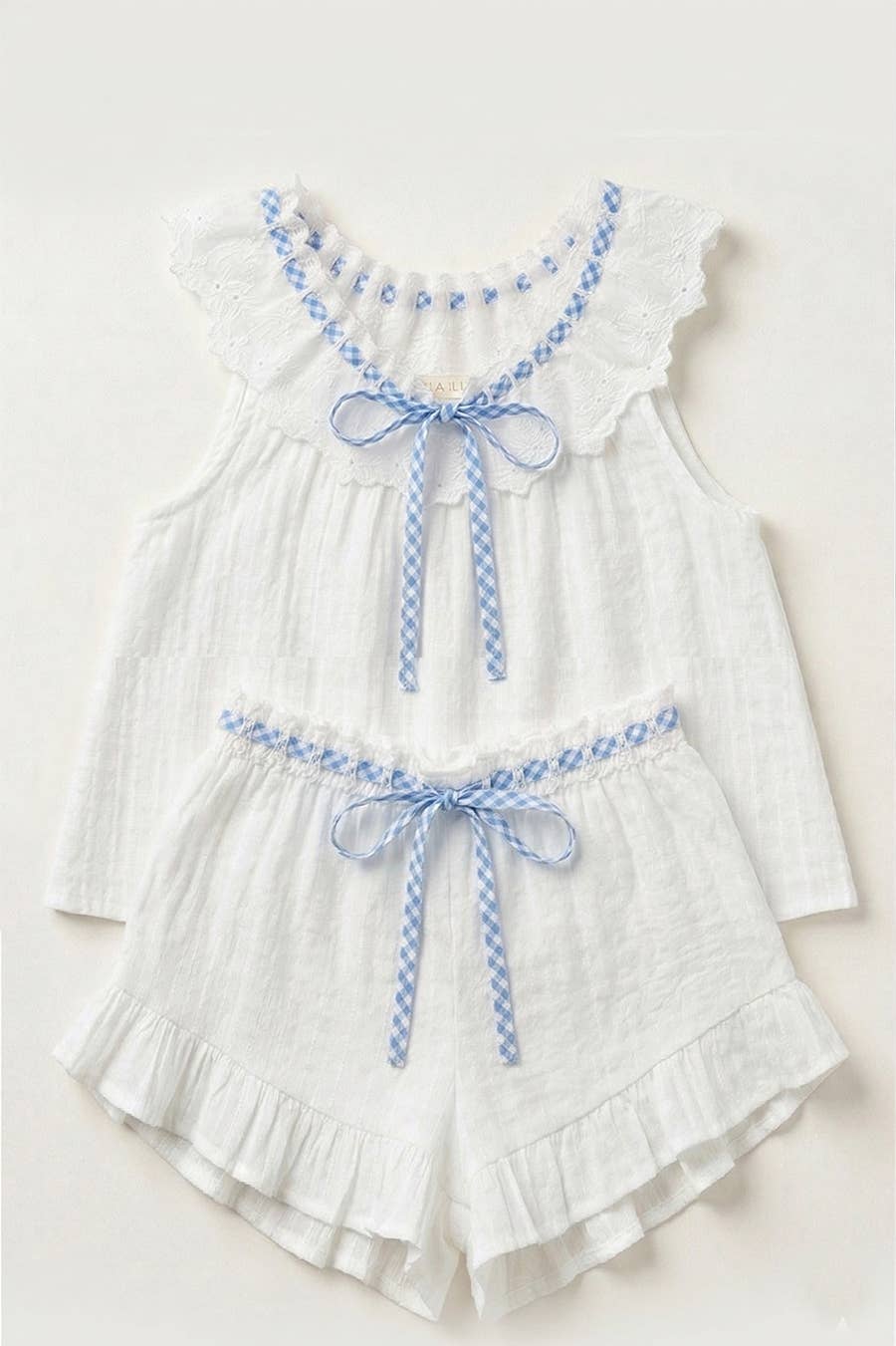 Trim Tie Strap 2 Piece Short Set