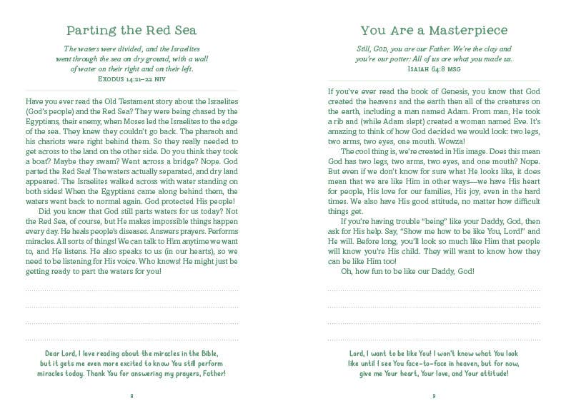 3-Minute Devotions for Girls Journal