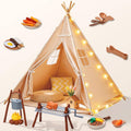 60Inch TeepeeTentWith BBQ Play set Lights Mat Gift Set Included