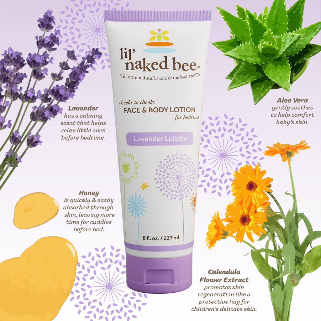 Lavender Lullaby Cheeks to Cheeks Face & Body Lotion