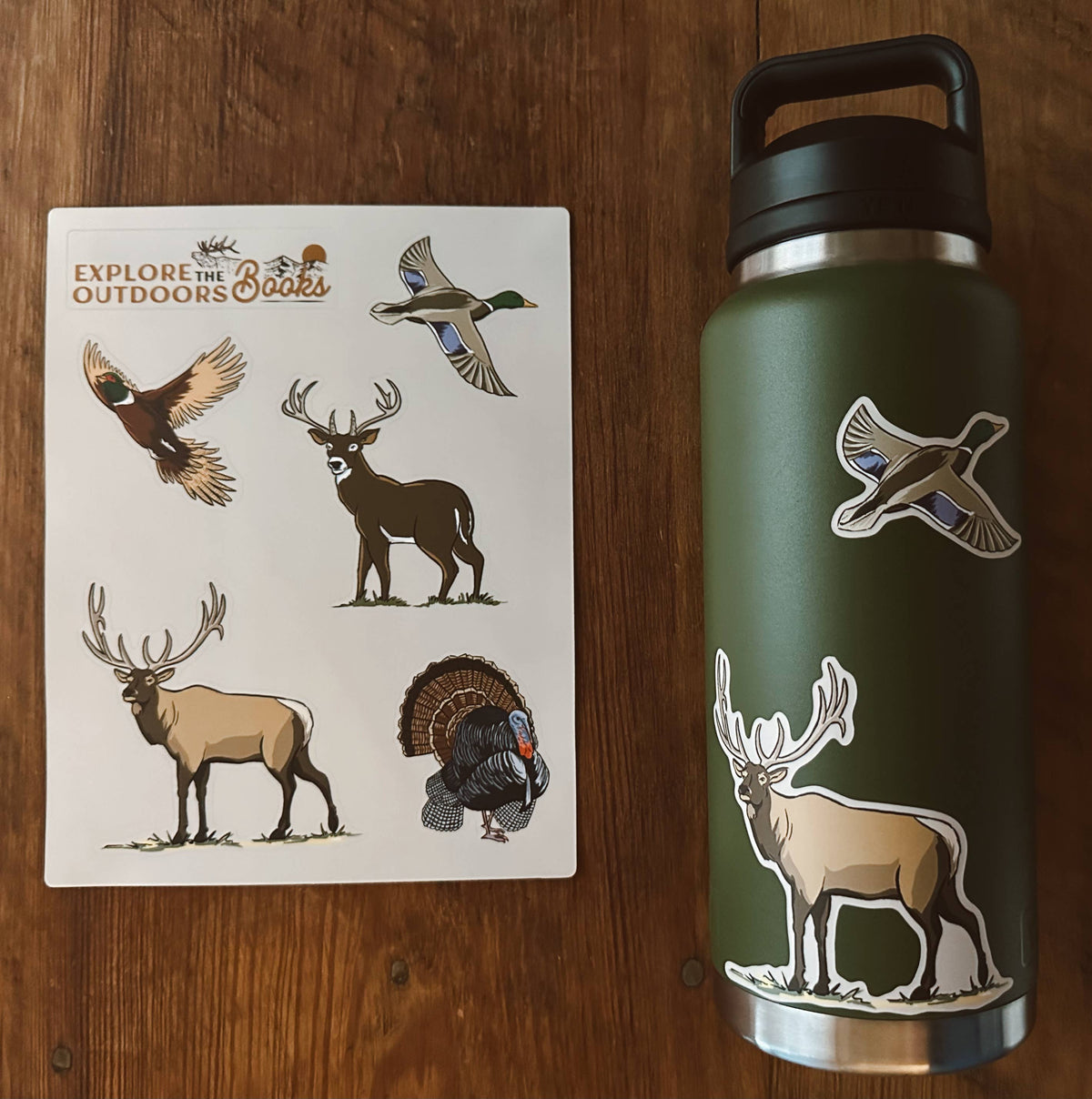 Hunting I Weatherproof Sticker Sheet