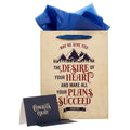 Desires of Your Heart Large Portrait Gift Bag with Card Set