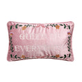 Queen Of Everything Embroidered Pillow
