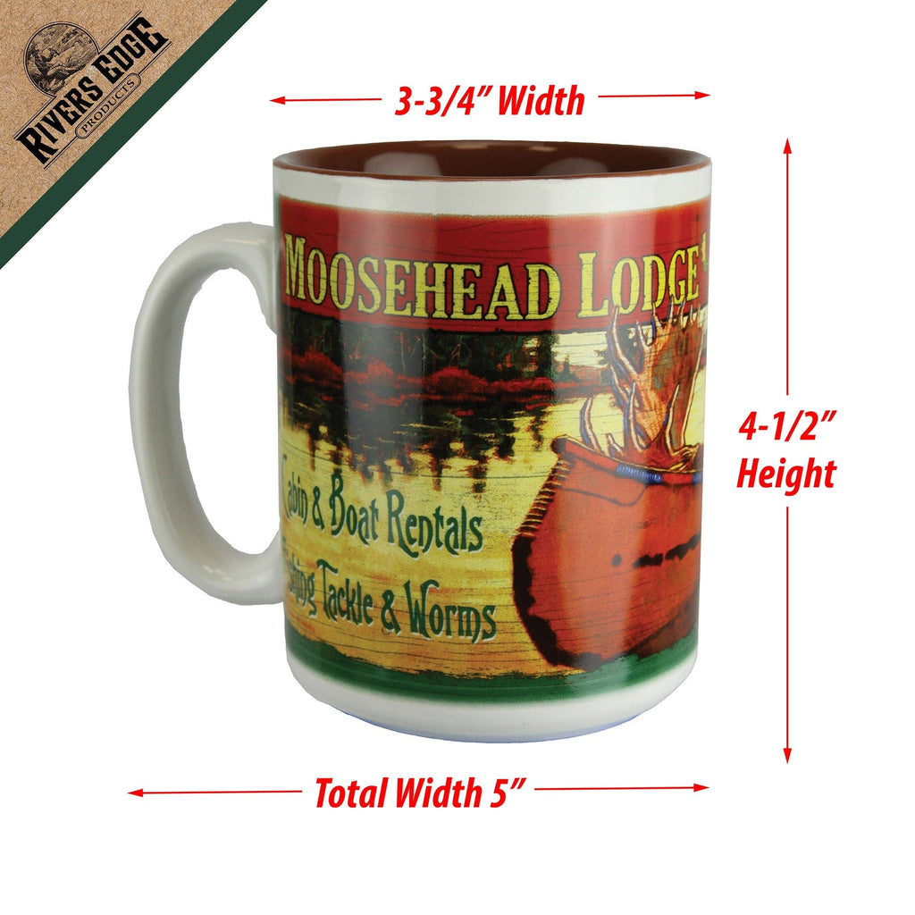 Ceramic Mug 16oz-Moosehead Lodge