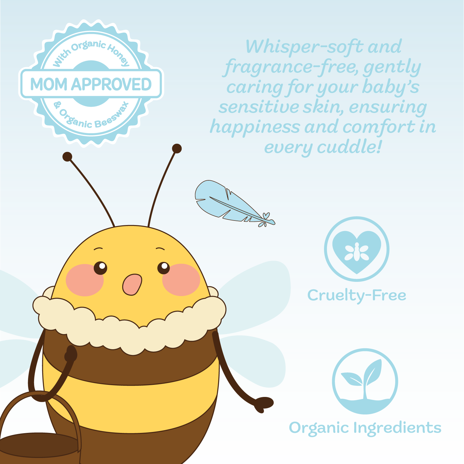 Pure & Simple Giggles Not Tears Foaming Shampoo & Wash