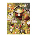 Puzzle in Tin 1000-Piece-Smokey and Friends