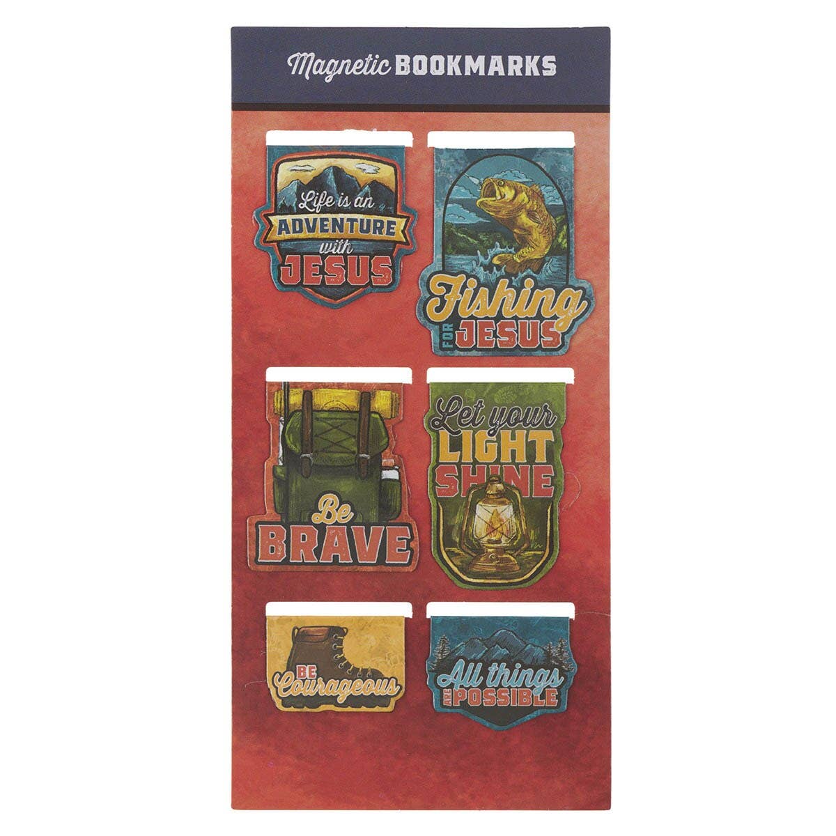 Magnetic Bookmark Set Adventure With Jesus