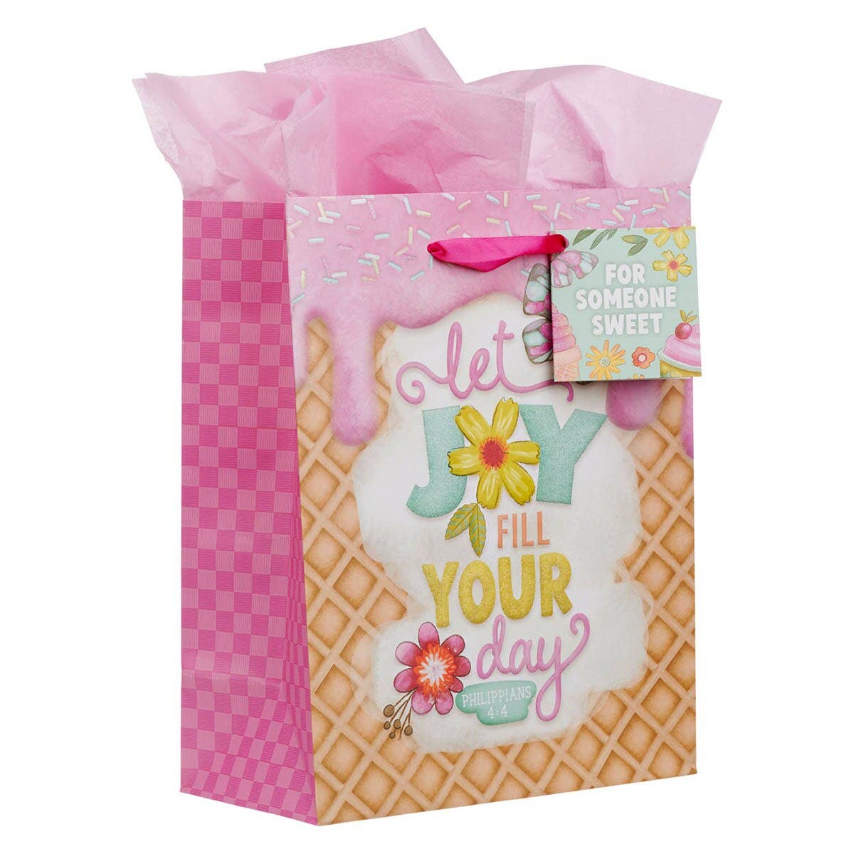 Gift Bag MD Let Your Joy Fill Your Day Phil. 4:4