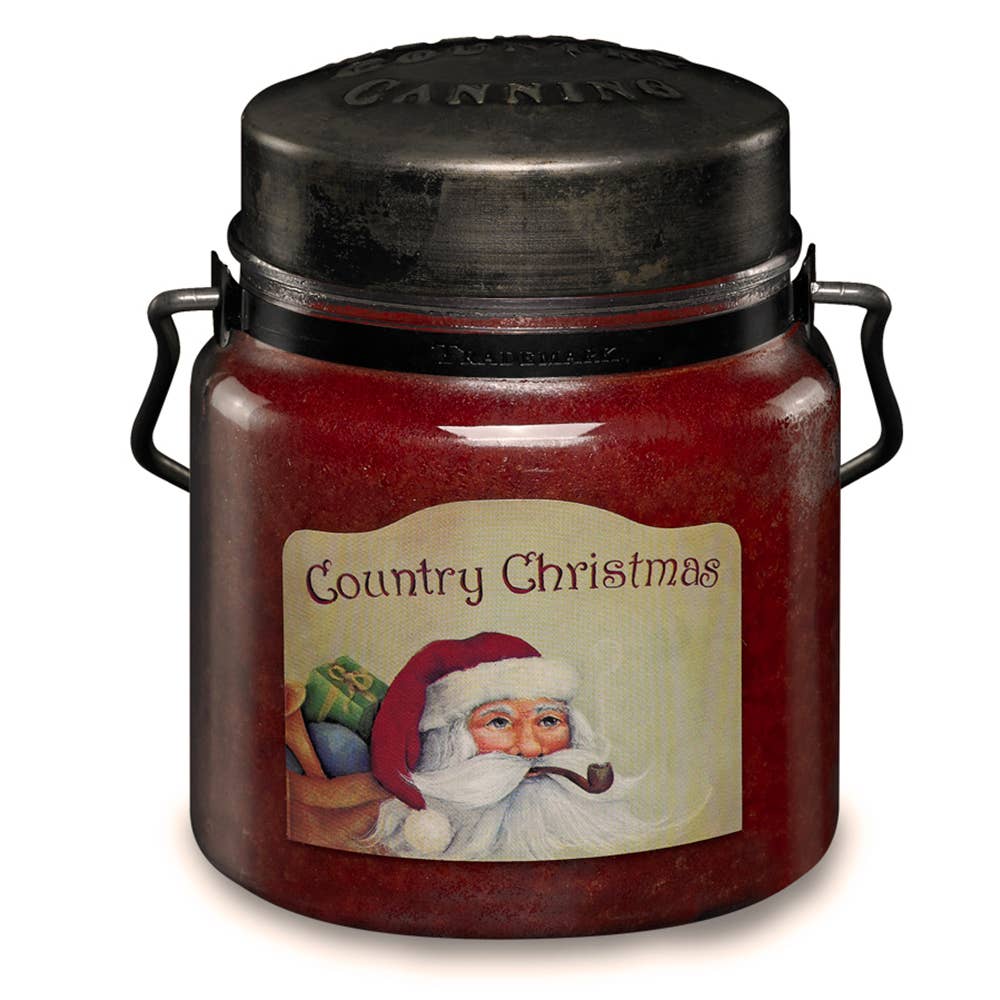 Classic Jar Candle-16oz-COUNTRY CHRISTMAS