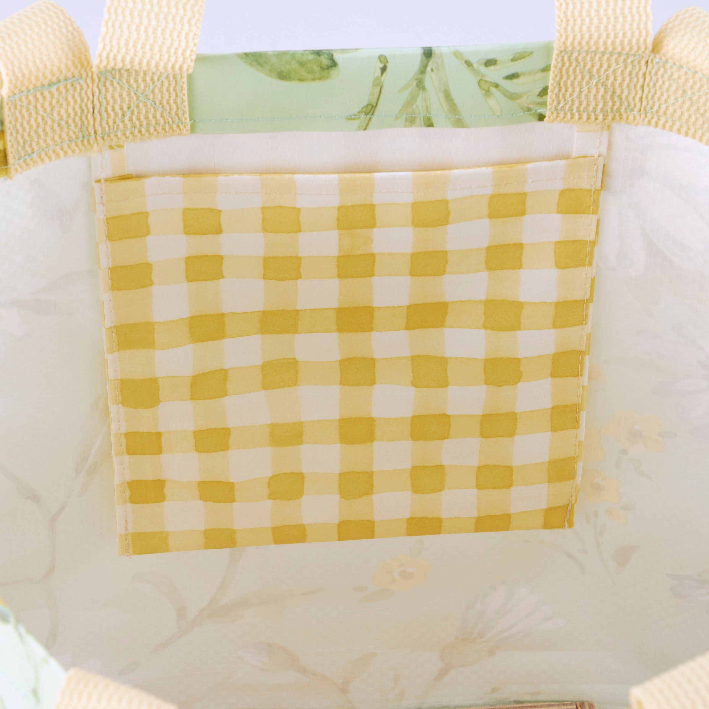 Green Daisy Market Tote