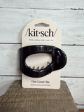 Kit•sch Black Flat Cloud Clip