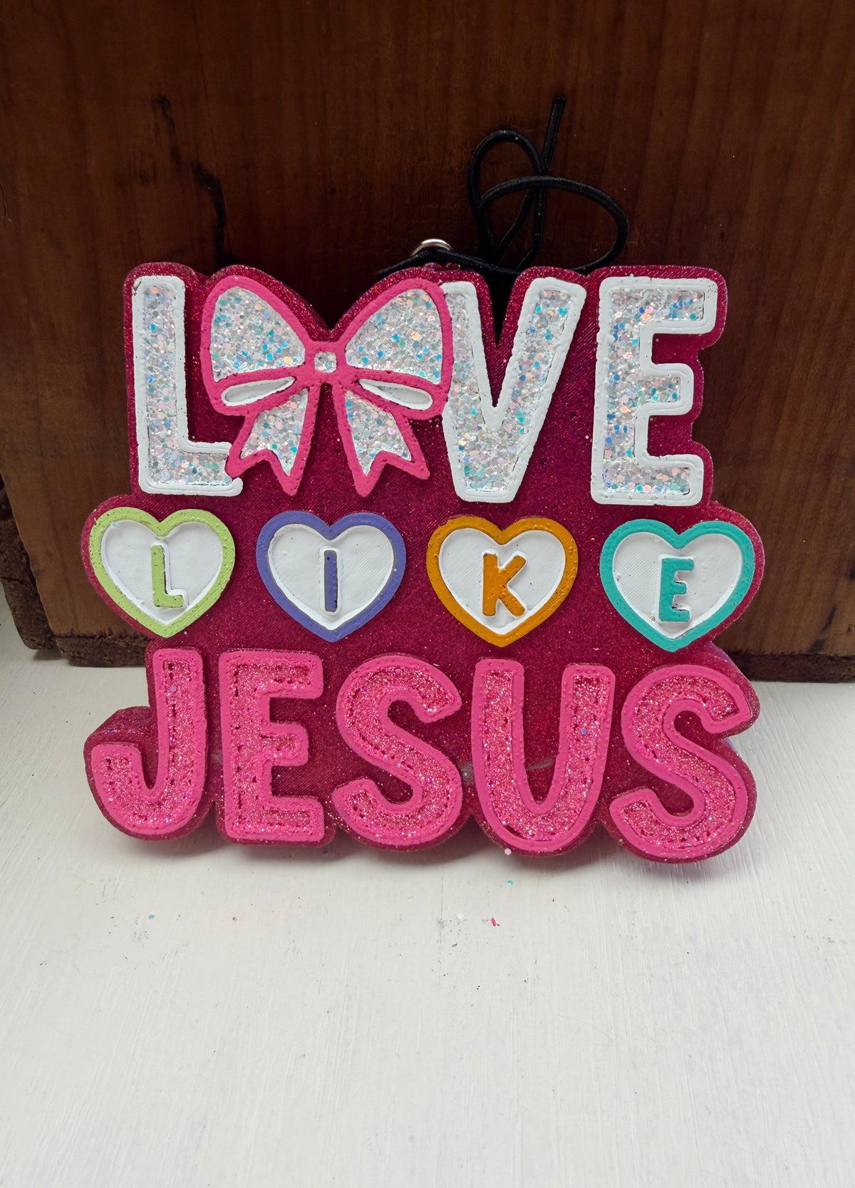 Love Like Jesus Car Freshie