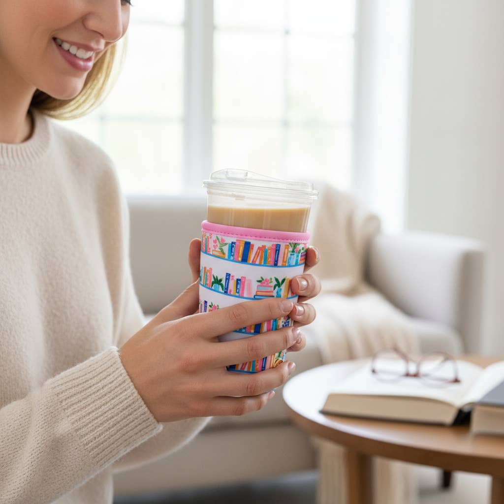 Sip Savvy Drink Sleeve–Large–Book Shelfie