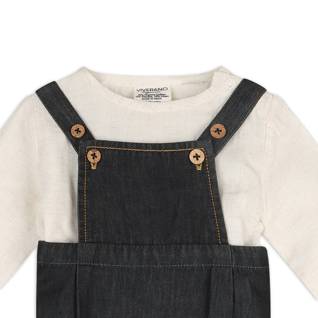 Paul Denim Jumpsuit & Shirt Set (Organic Cotton)