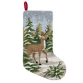 Snow Deer Hook Stocking