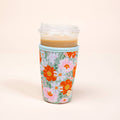 Sip Savvy Drink Sleeve–Large–Bouquet Beauty Sage