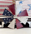 American Flag Windmill Wall Decor