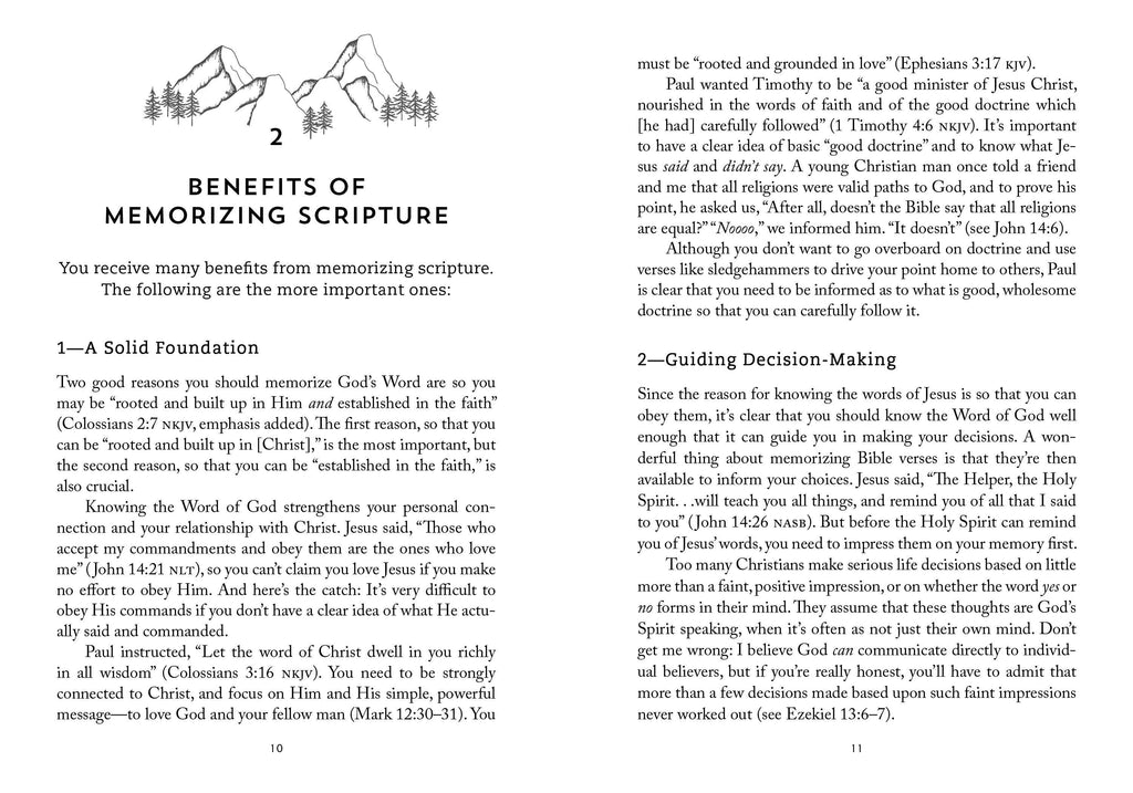 Men's Scripture Memory Guide