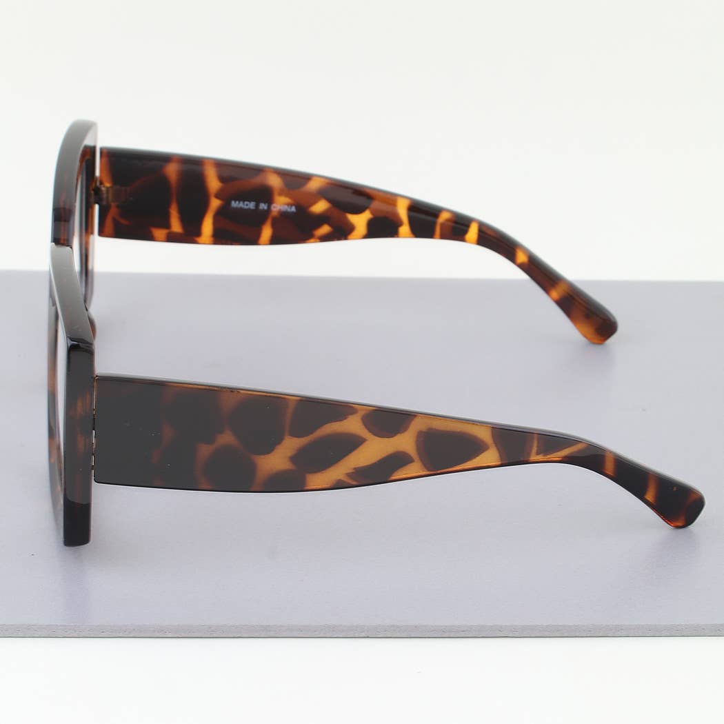 Boxy Pattern Optical Glasses