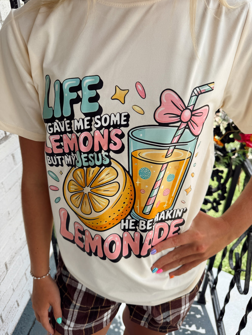 Jesus making lemonade shirt