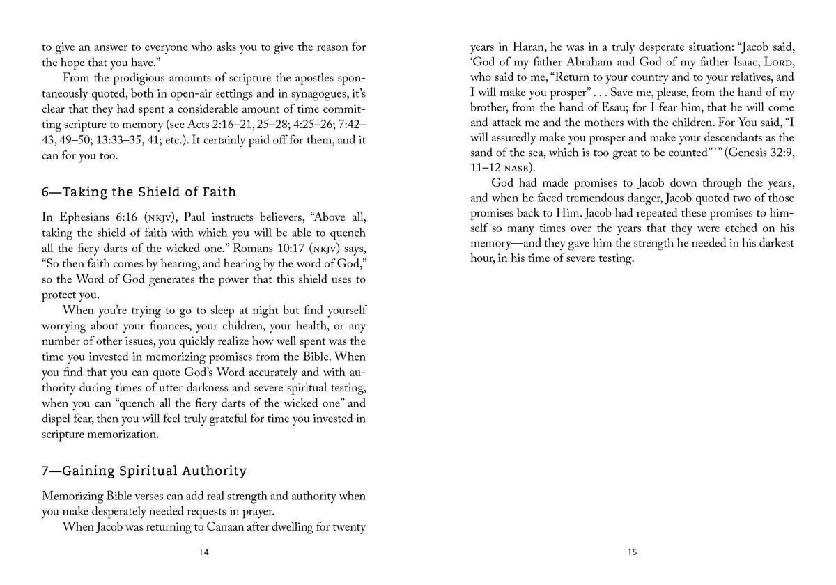 Men's Scripture Memory Guide