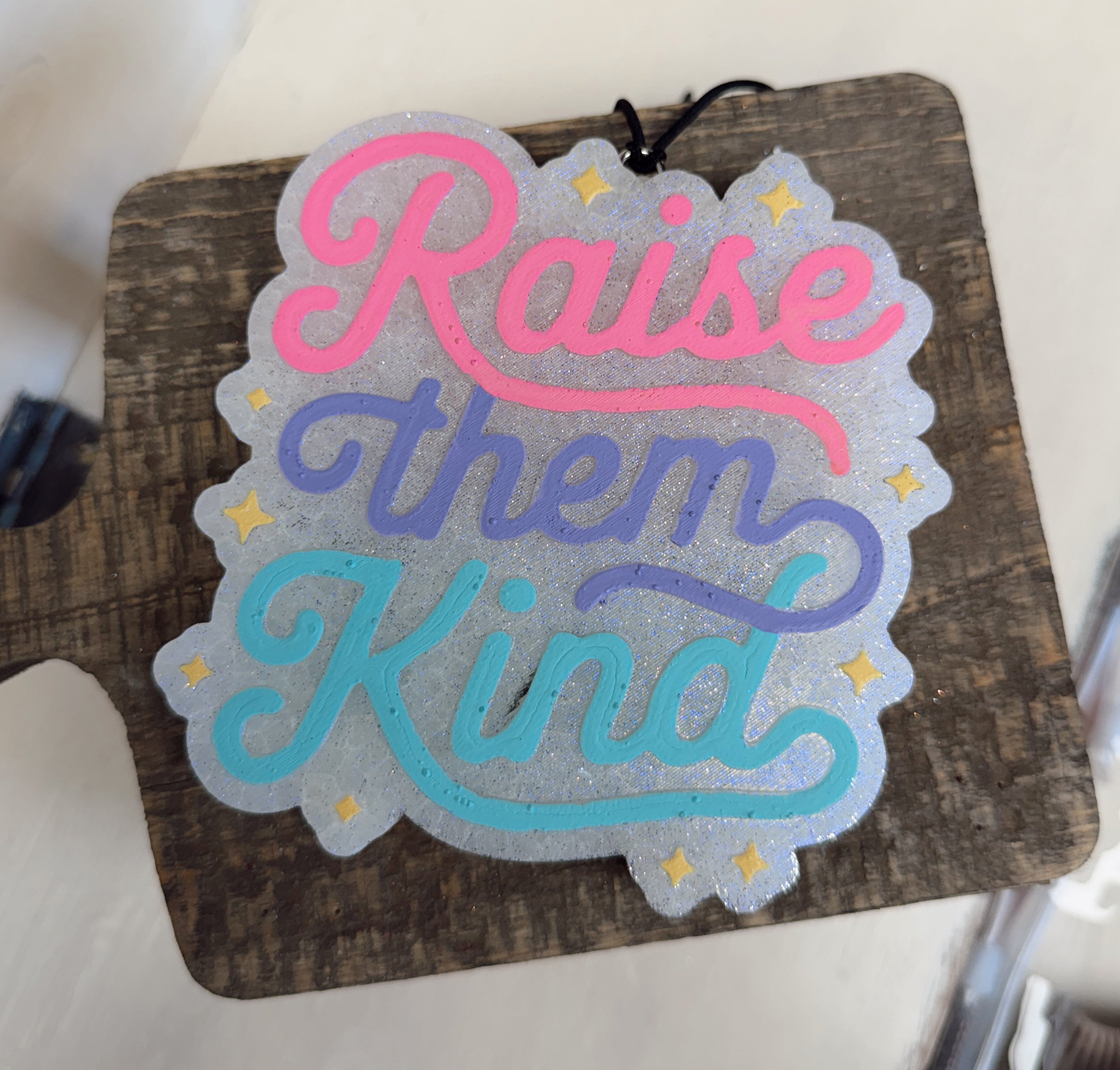 Raise Them Kind Car Freshie