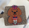 Poodle Car Freshie