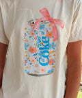 Floral Diet Coke shirt