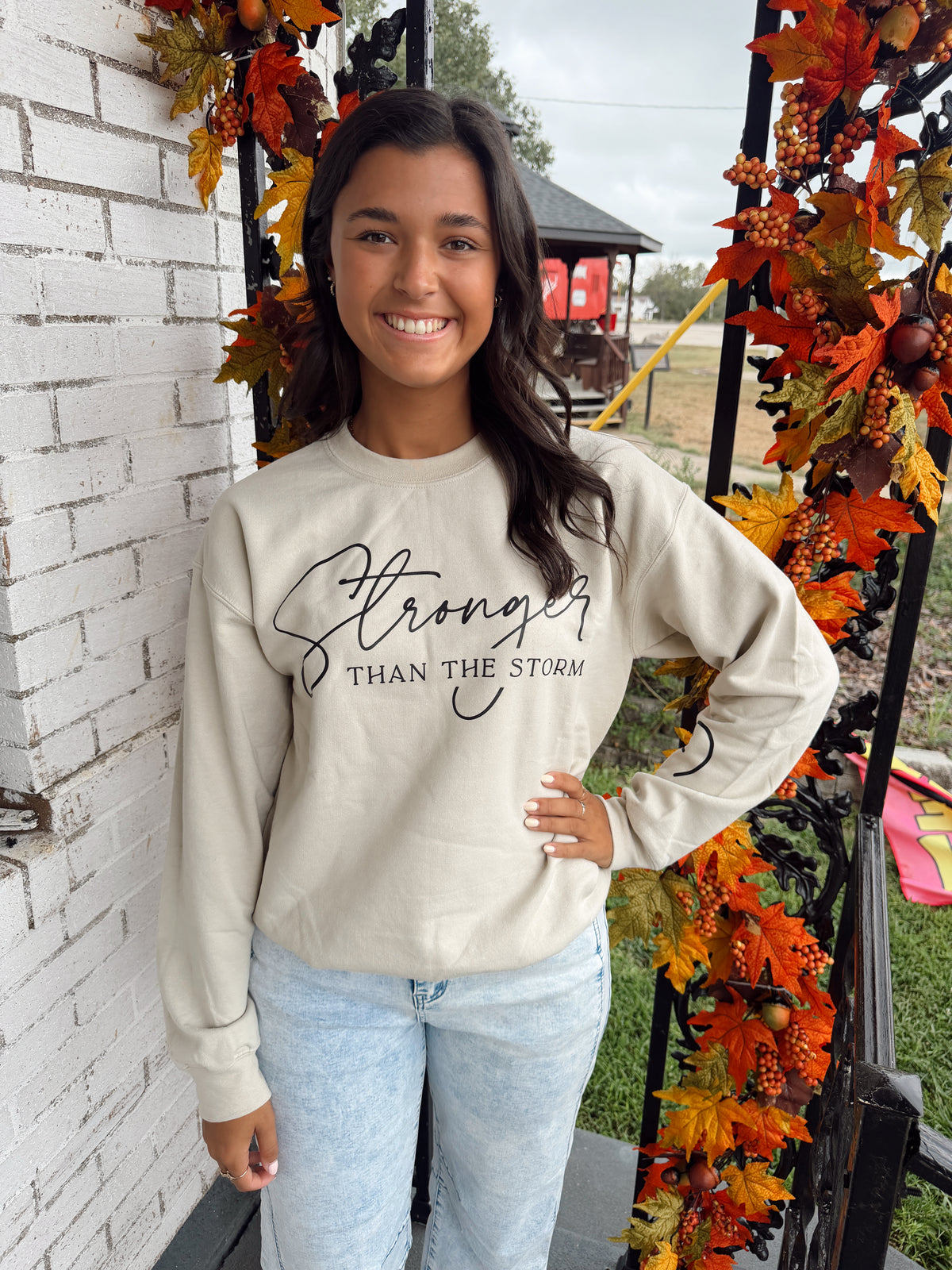 Stronger Than The Storm - Sweatshirt