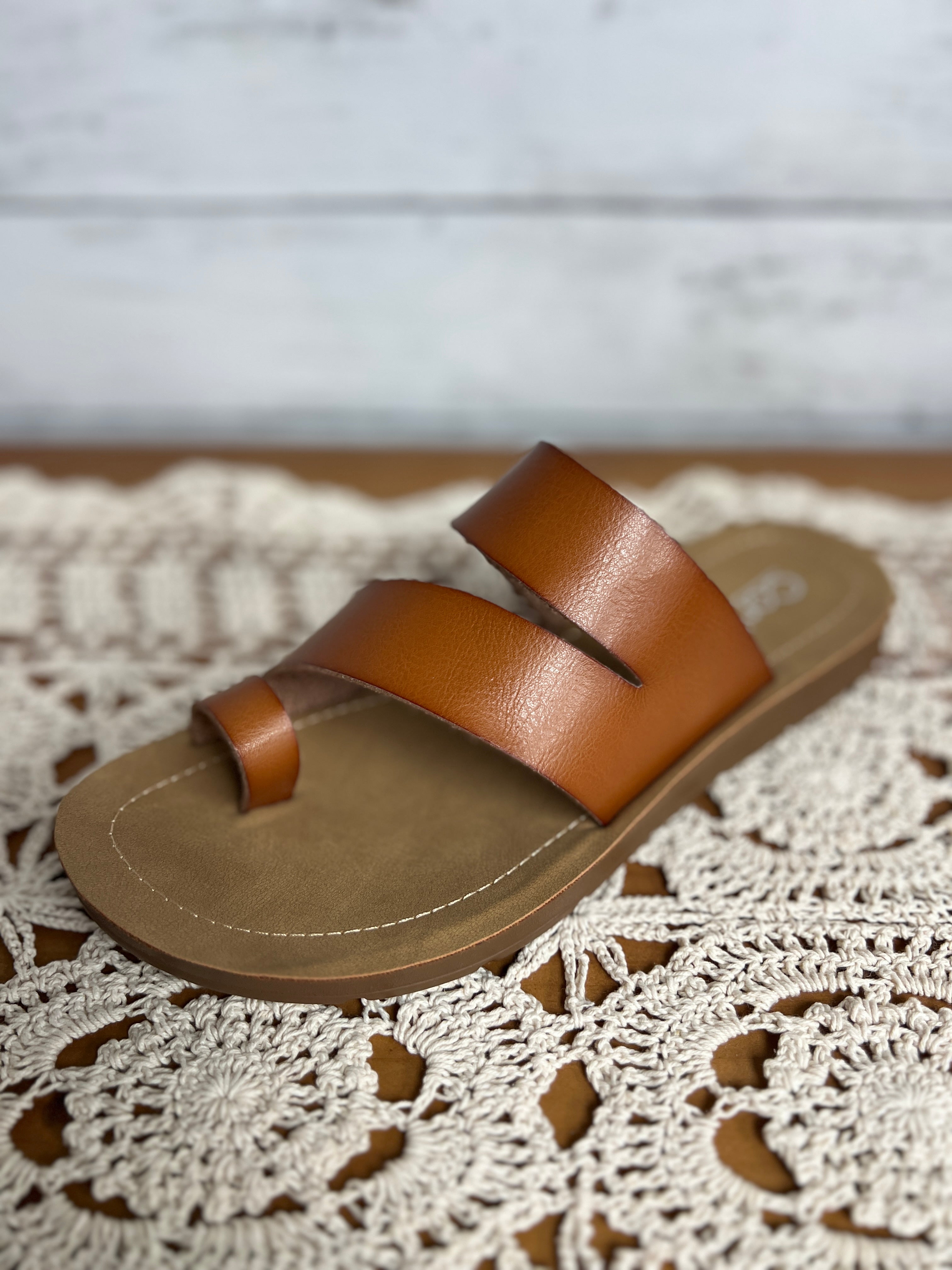 Corkys Brown Sandals