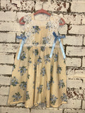 Lace Trimmed Bow Dress