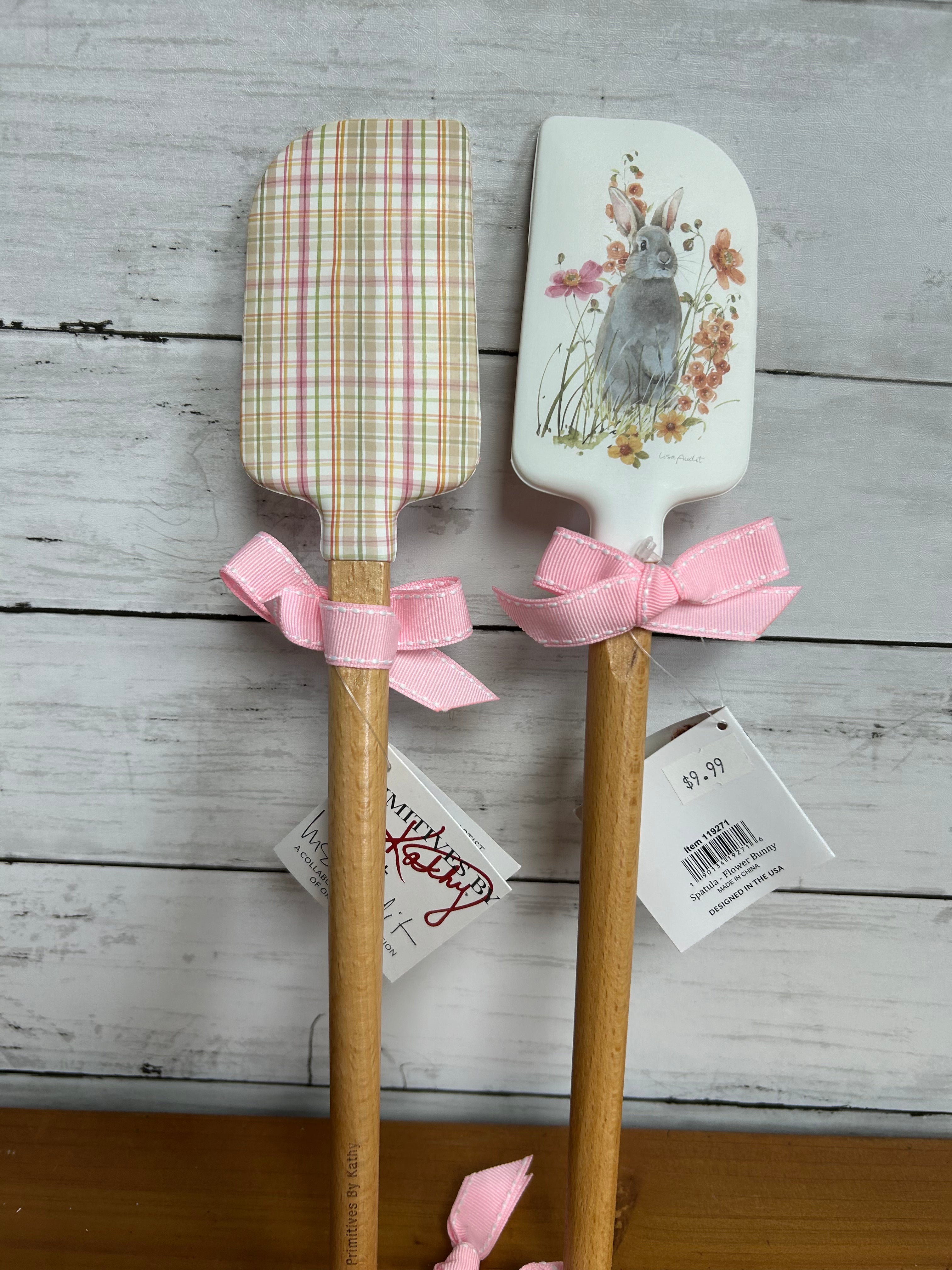 Spatula flower bunny