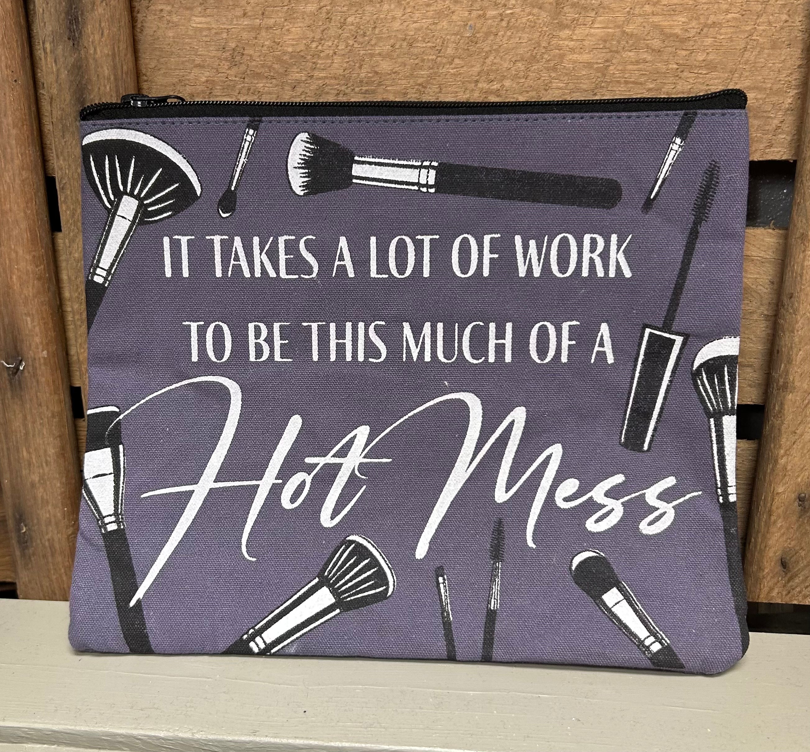 Hot mess travel bag