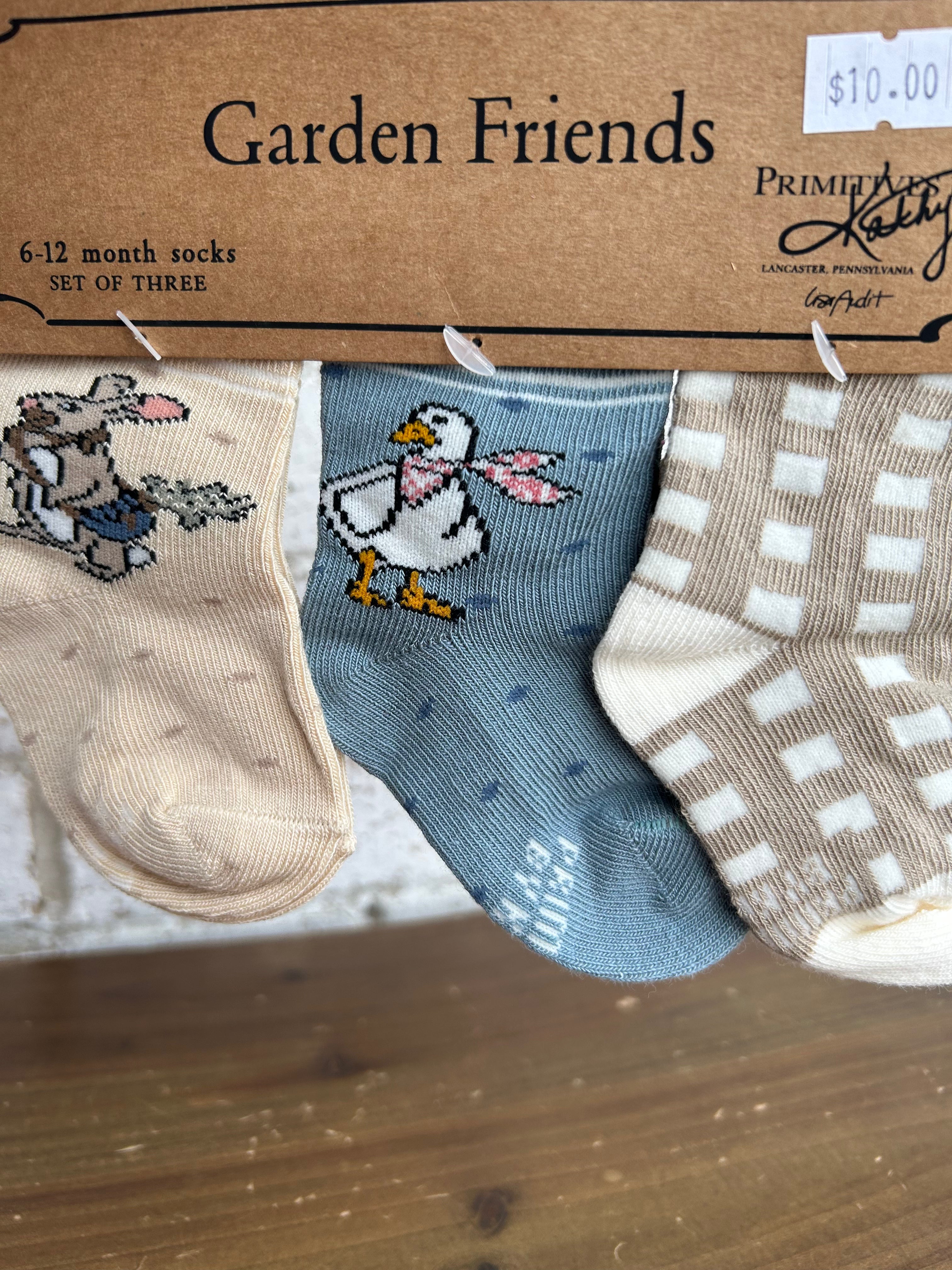 Garden Friends, Baby Sock Set