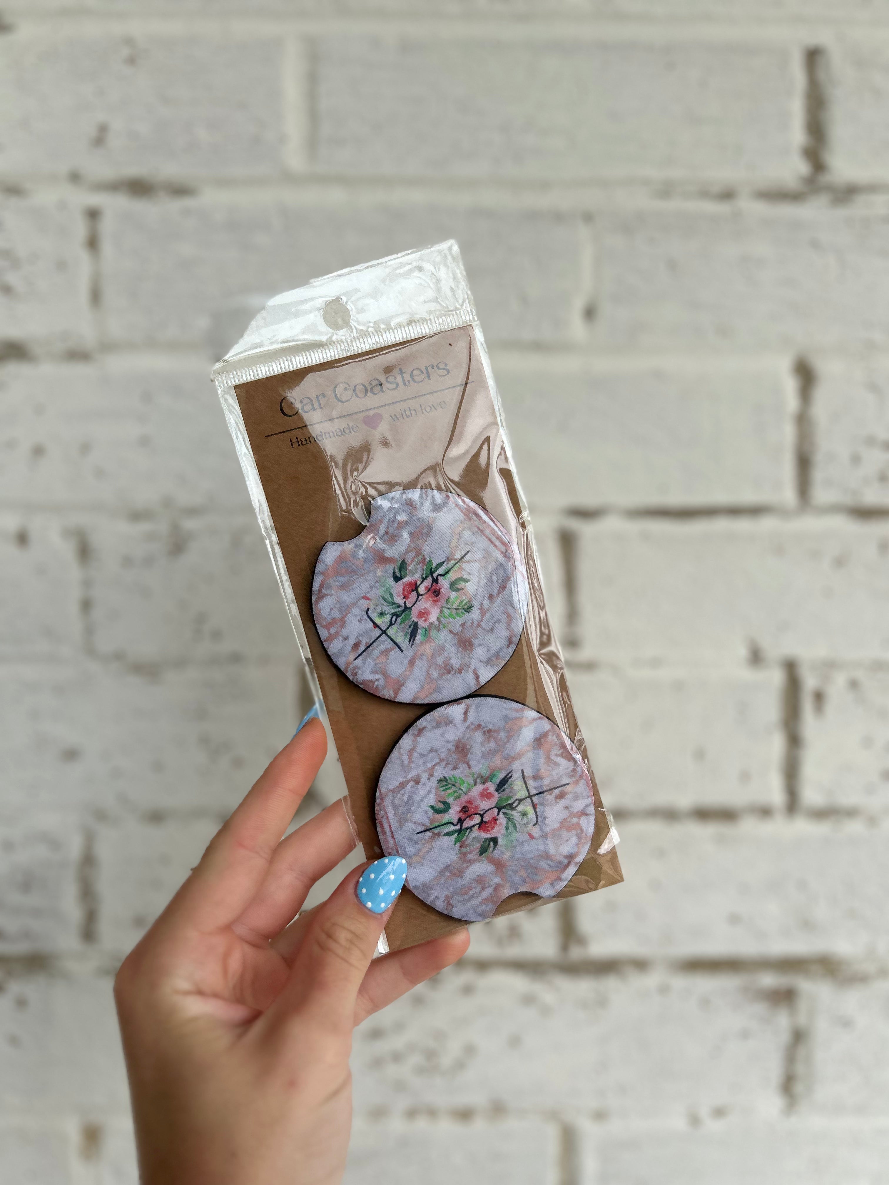 Faith Car Coasters