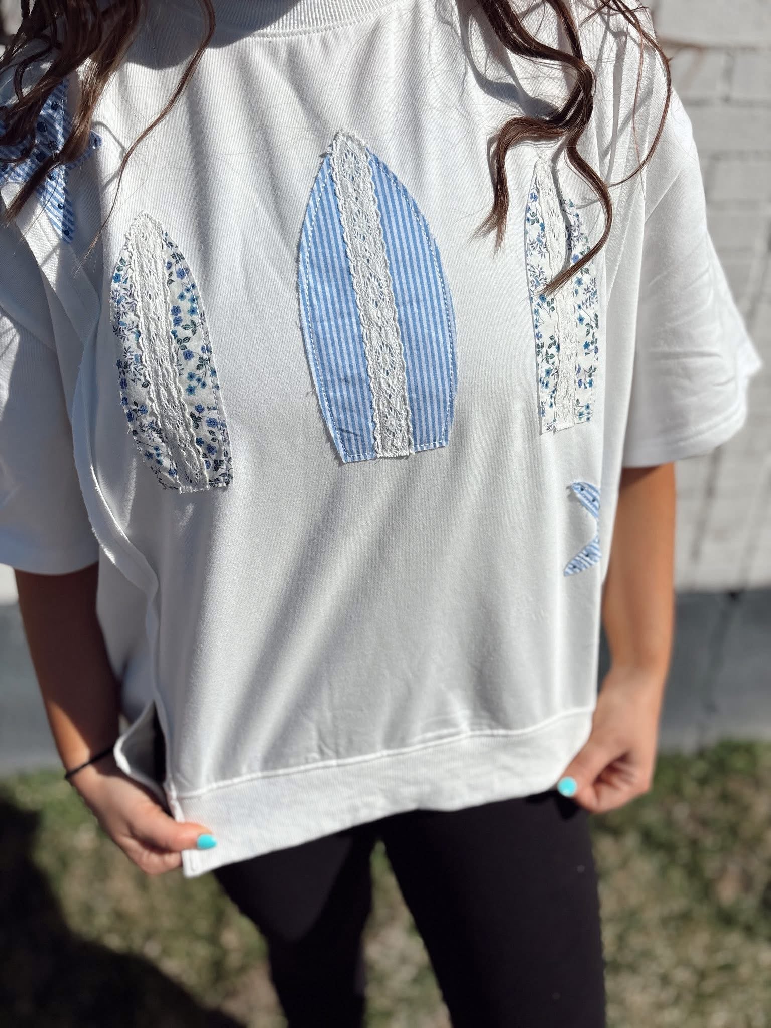 Surfboard Patchwork Shirt