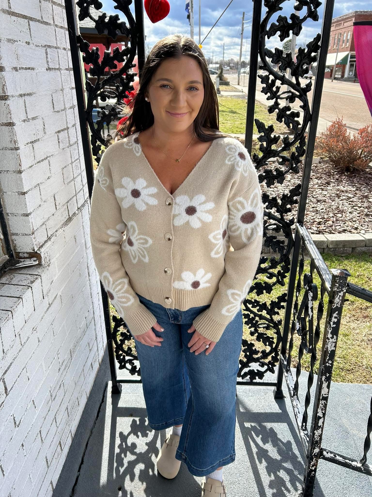 Floral Cardigan