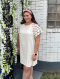 Umgee Oatmeal Dress