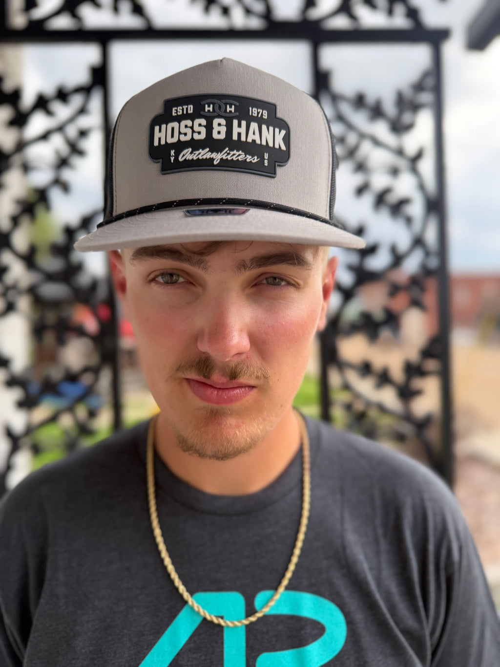 Grey Hoss and Hank Hat