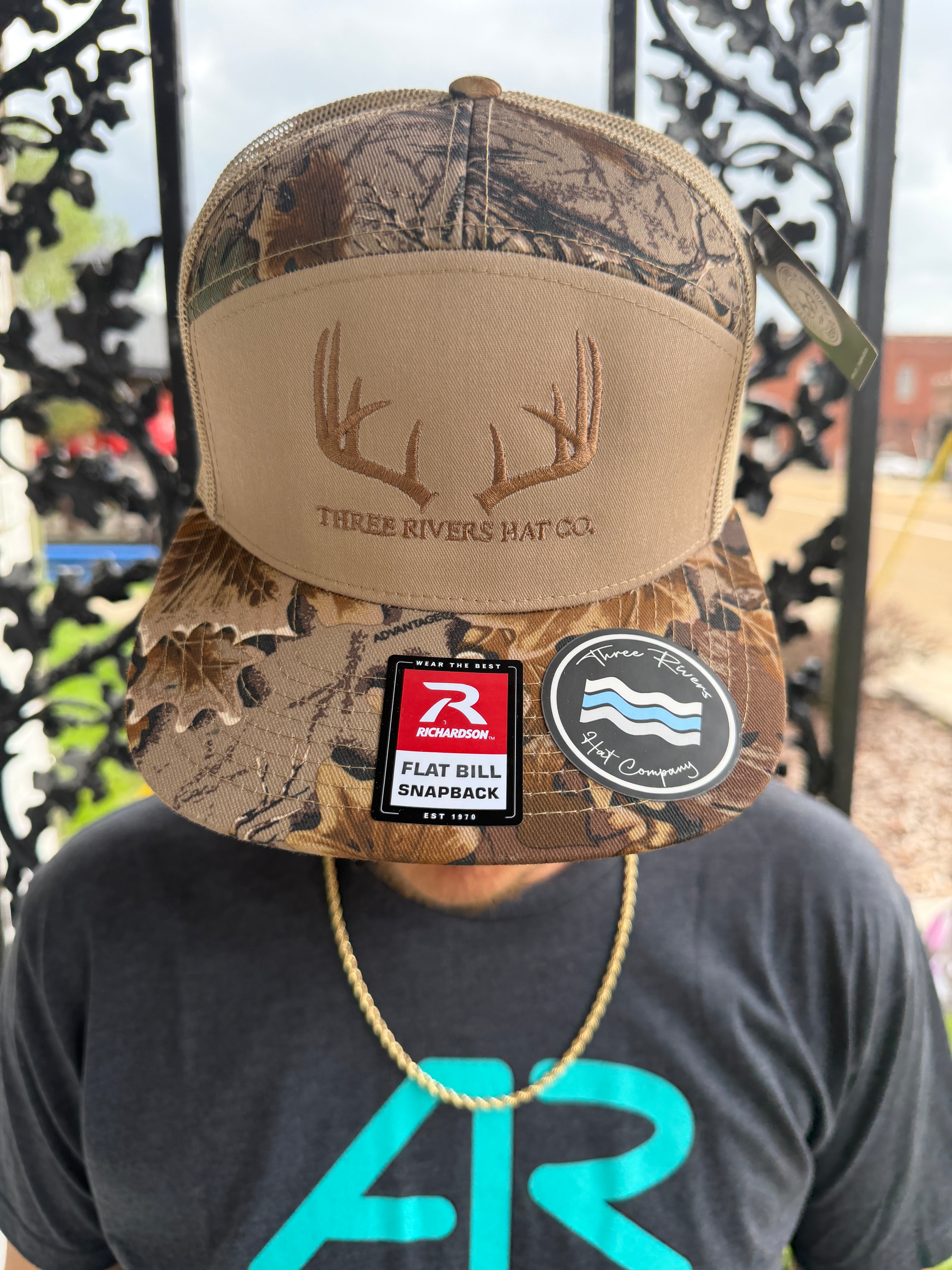 Camo Flatbill Three Rivers Hat