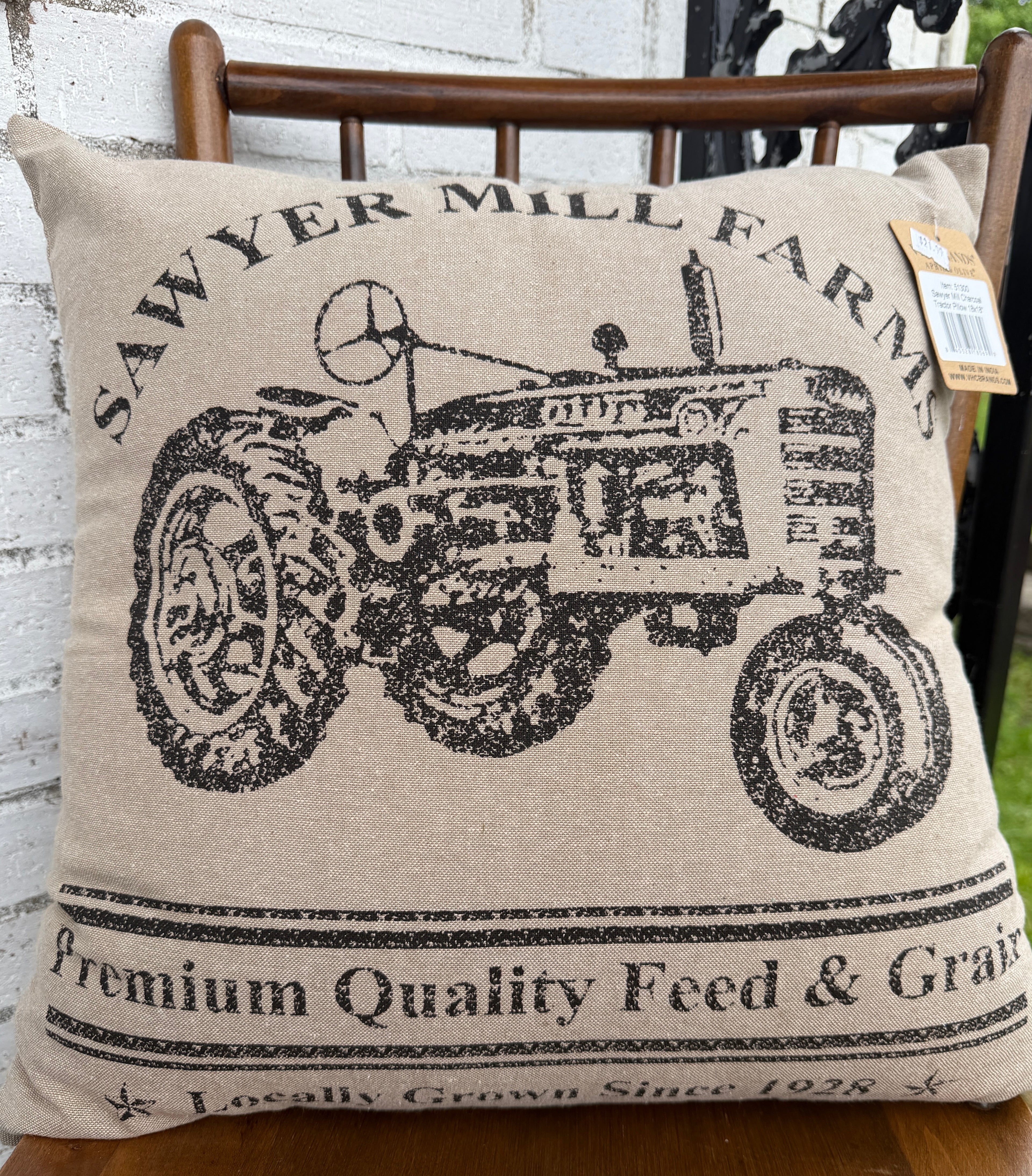 Tractor Pillow