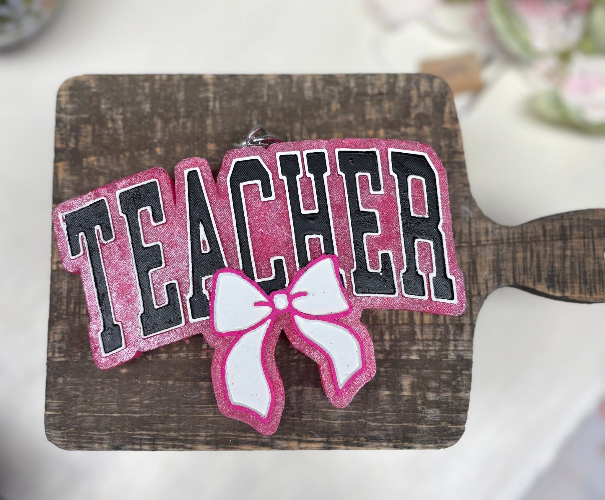 Teacher Car Freshie