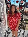Red Bow Pajama Set