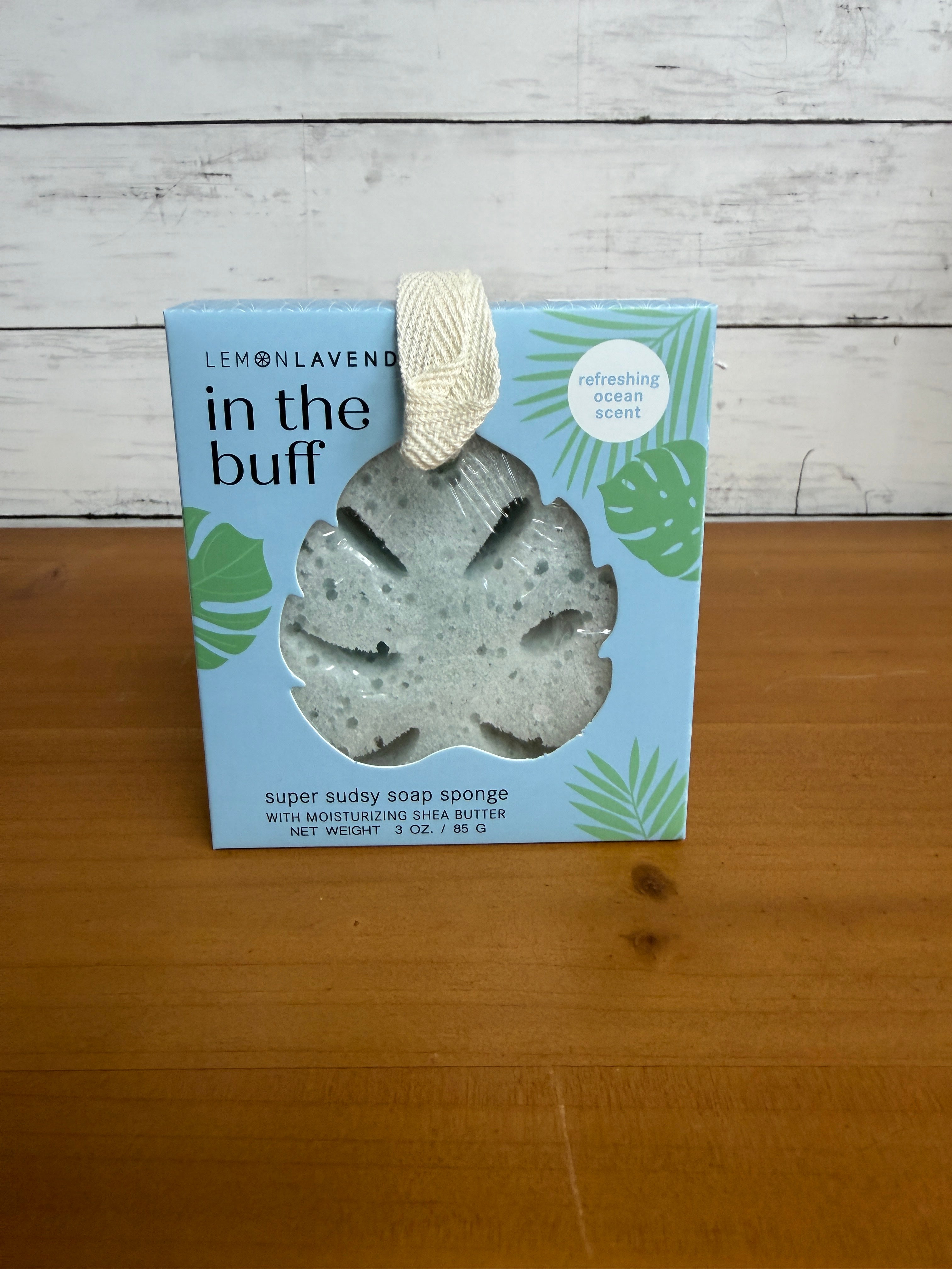 Lemon Lavender Ocean Soap Sponge